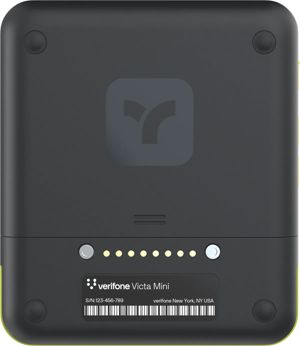 The back of Teya Lite, a flat rear with no printer housing